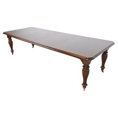 Ralph Lauren for Henredon English Victorian Mahogany Harvest Dining Table