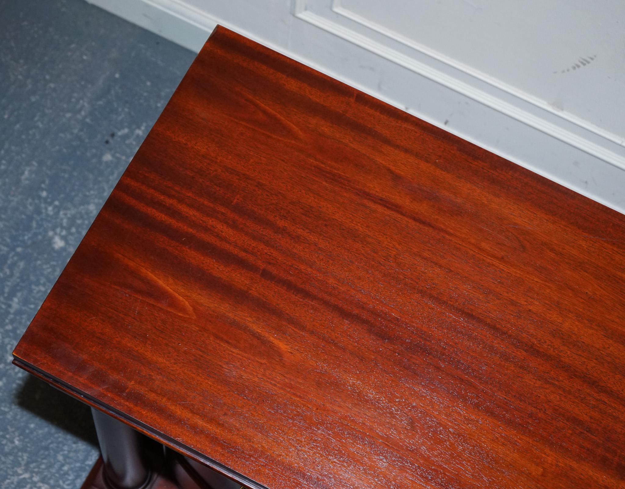 RALPH LAUREN FRENCH EMPiRE STYLE FLAMED HARDWOOD CHEST OF DRAWERS For Sale 4