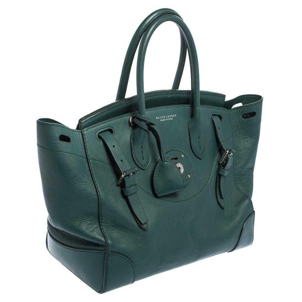 polo ralph lauren green bag