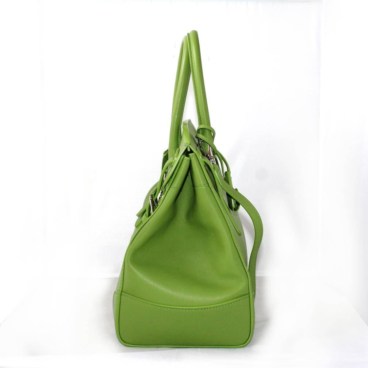 Ralph Lauren Green Soft Ricky 33 Tote Bag at 1stDibs | tote bags ralph  lauren, ralph lauren ricky 33