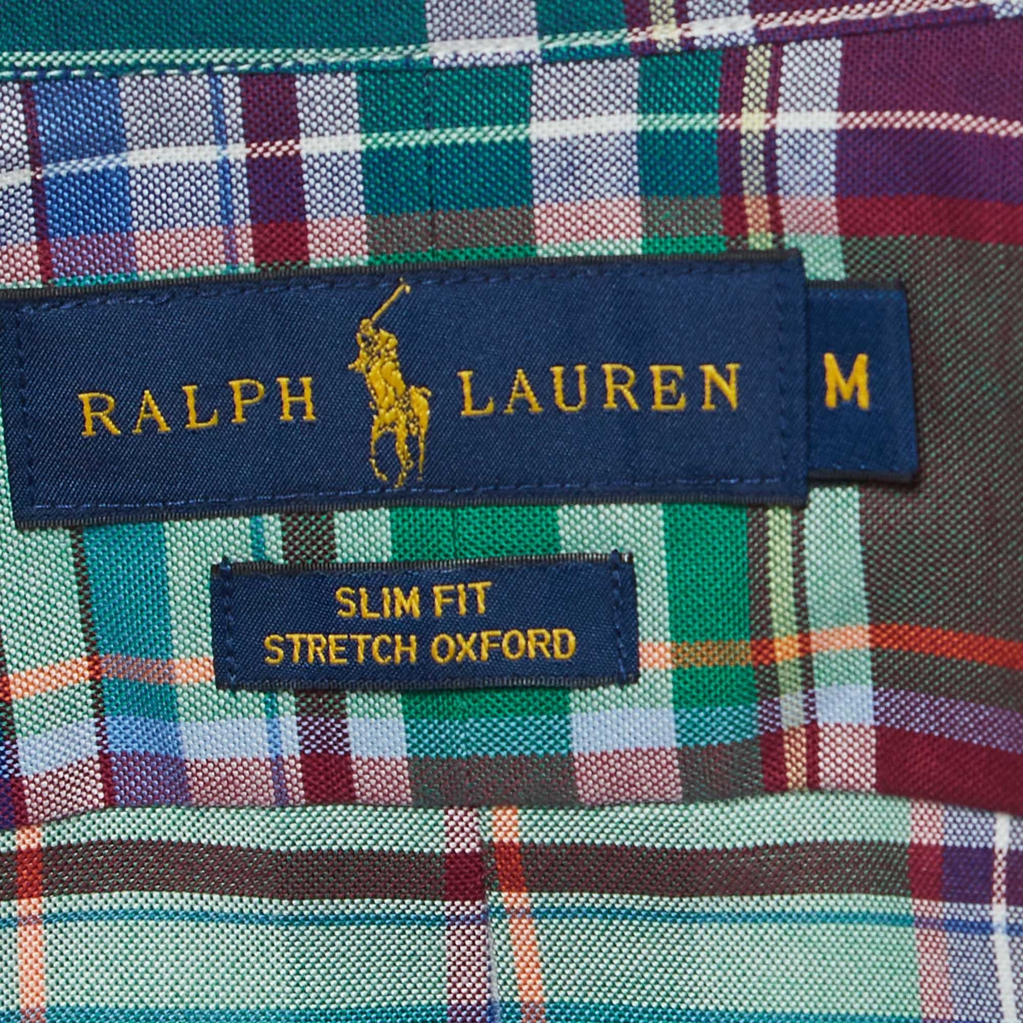 Ralph Lauren Greene & Greene & Greene & Greene in cotone a quadri M. I. In condizioni discrete in vendita a Dubai, Al Qouz 2