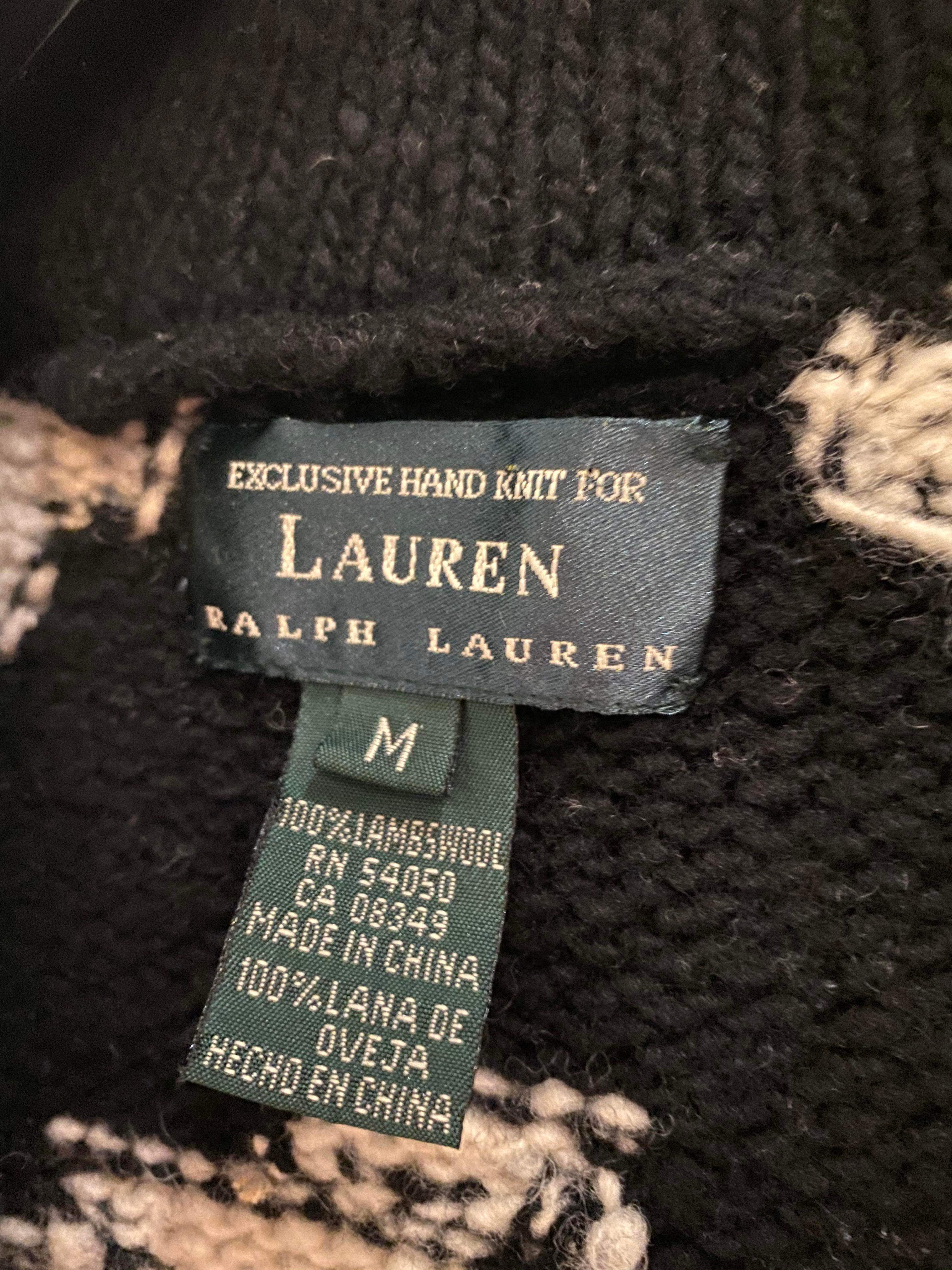 Ralph Lauren Hand-Knit Maxi-Sweater 3