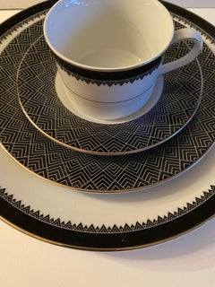 Ralph Lauren Hastings Ebony Dinnerware, Set of 8 Place Settings