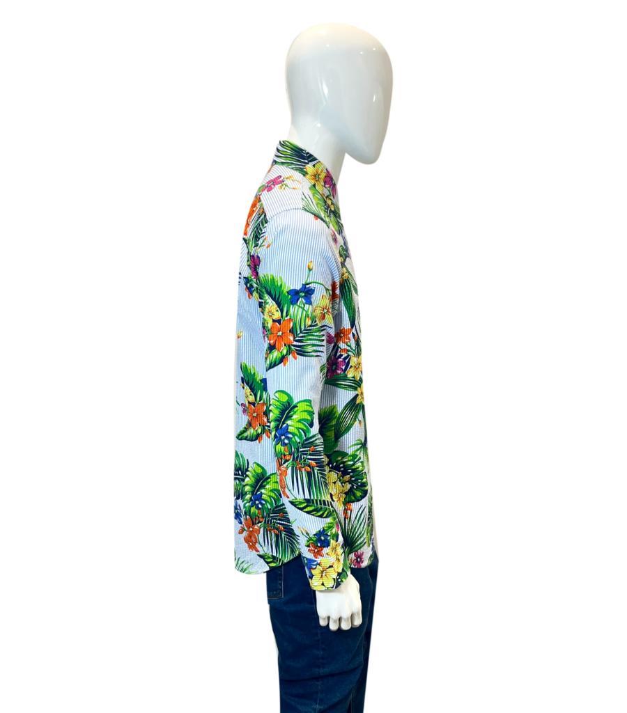 Ralph Lauren Hawaiian Print Shirt In Excellent Condition For Sale In London, GB