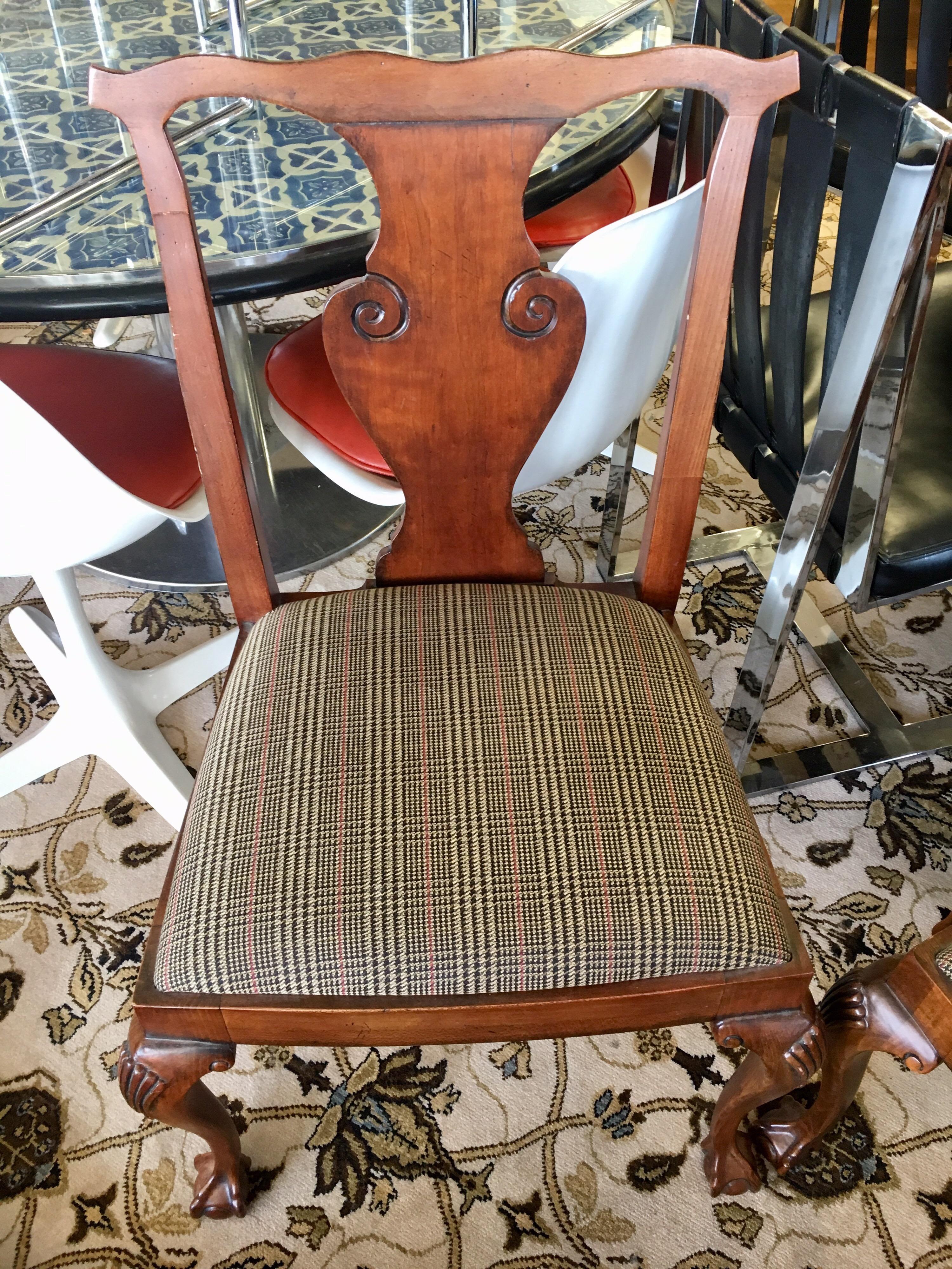 Ralph Lauren Henredon Mahogany Dining Room Set Table and Eight Chairs 6