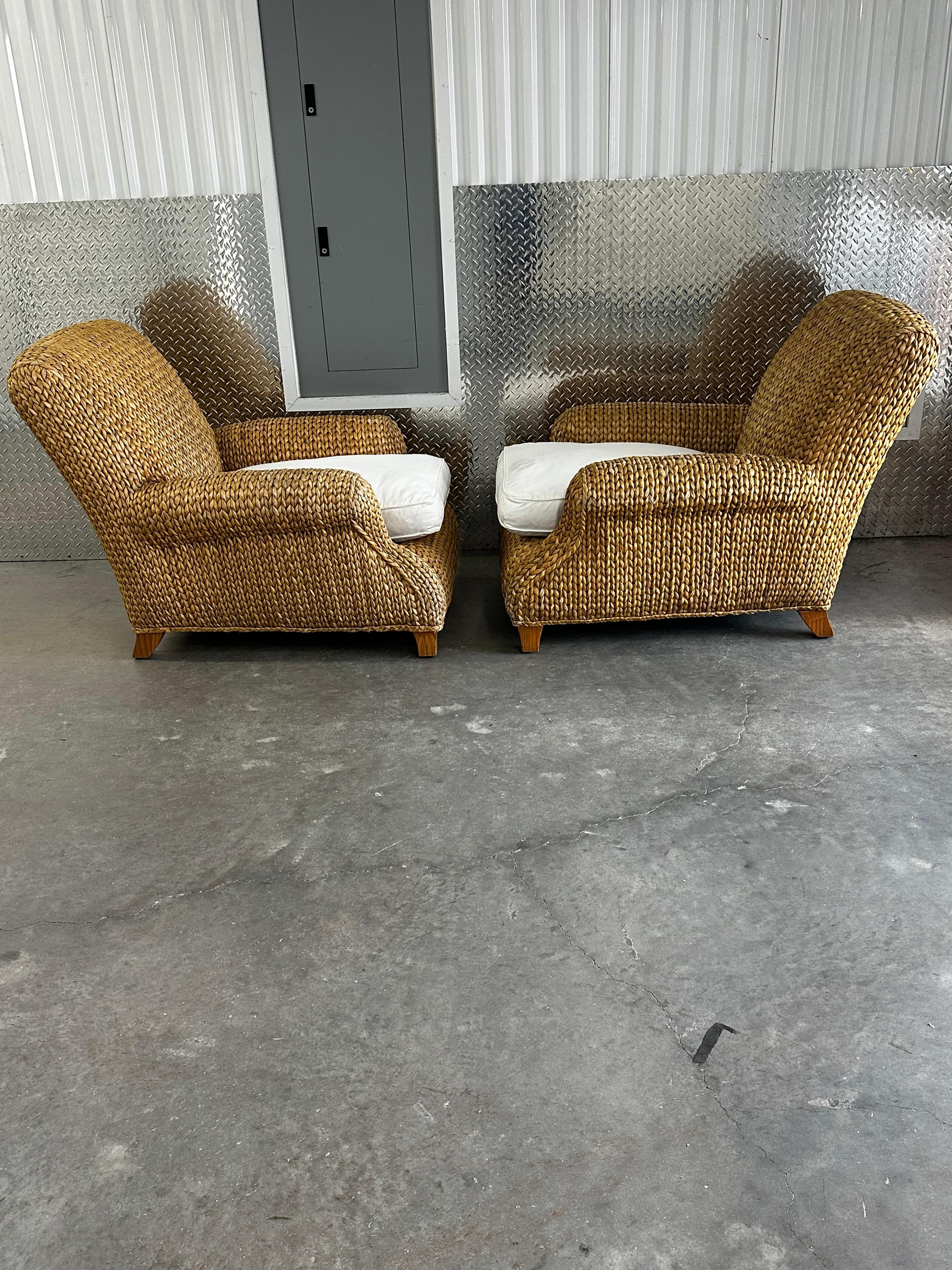 On offer on this occasion is one of the most stunning and rare, Ralph Lauren weaved seagrass chair you could hope to find. Outstanding design is exhibited throughout. The beautiful chairs are a statement piece and packed with personality!! Just look