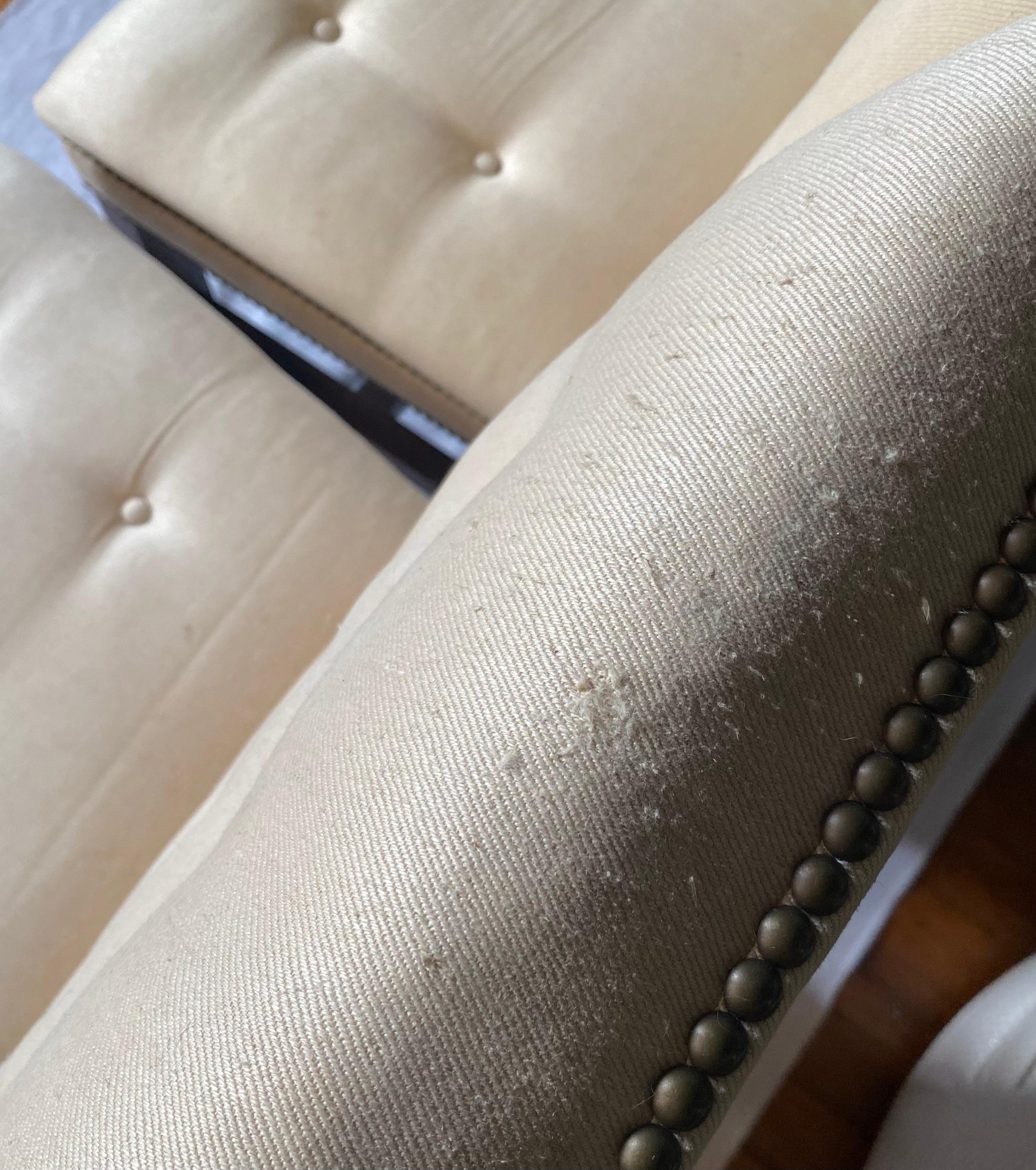 Ralph Lauren High Back Tufted Dining Chairs, Set of 6 en vente 11