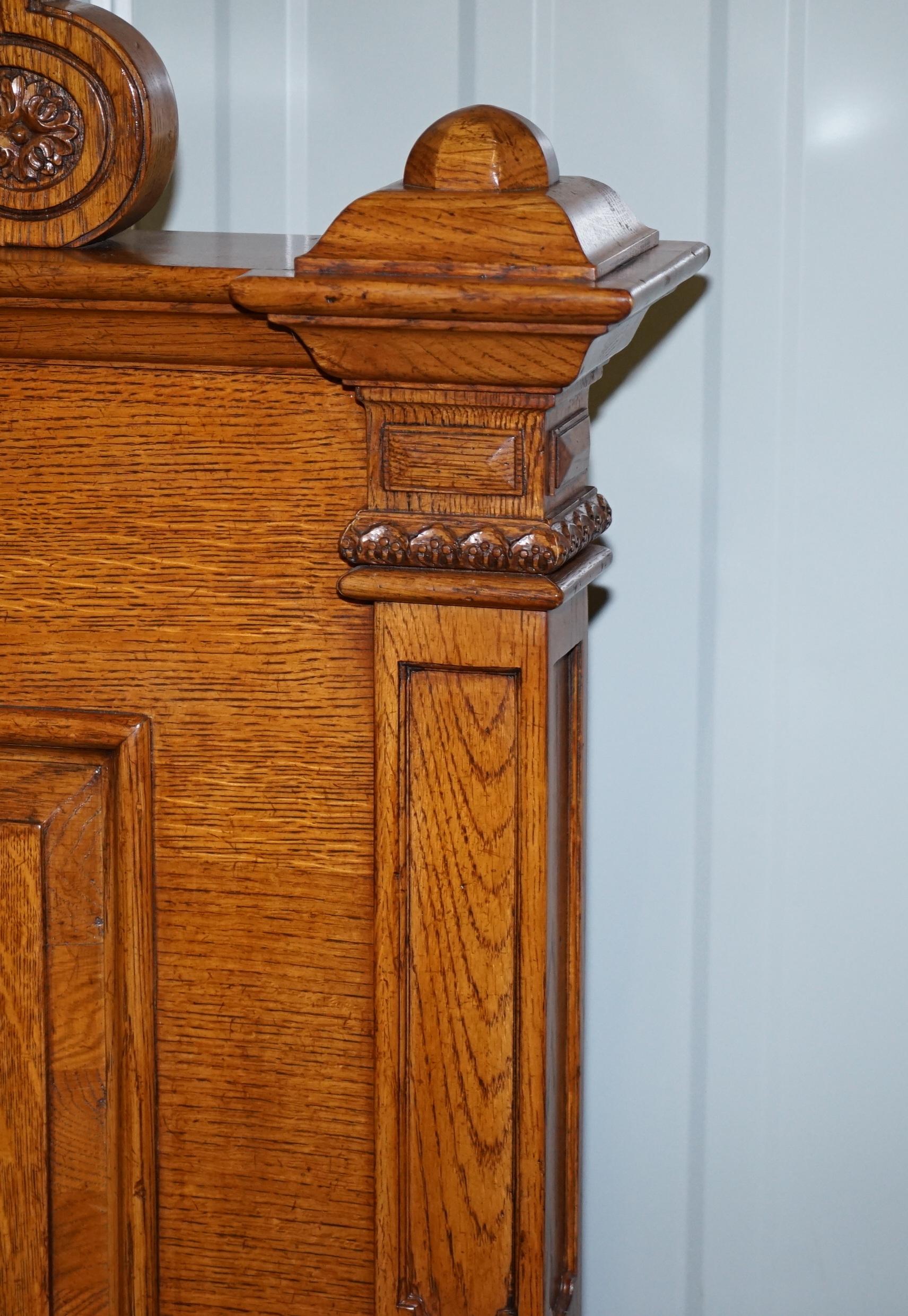 Ralph Lauren Hither Hills Solid Oak Bed Larger King Size Part Suite 2