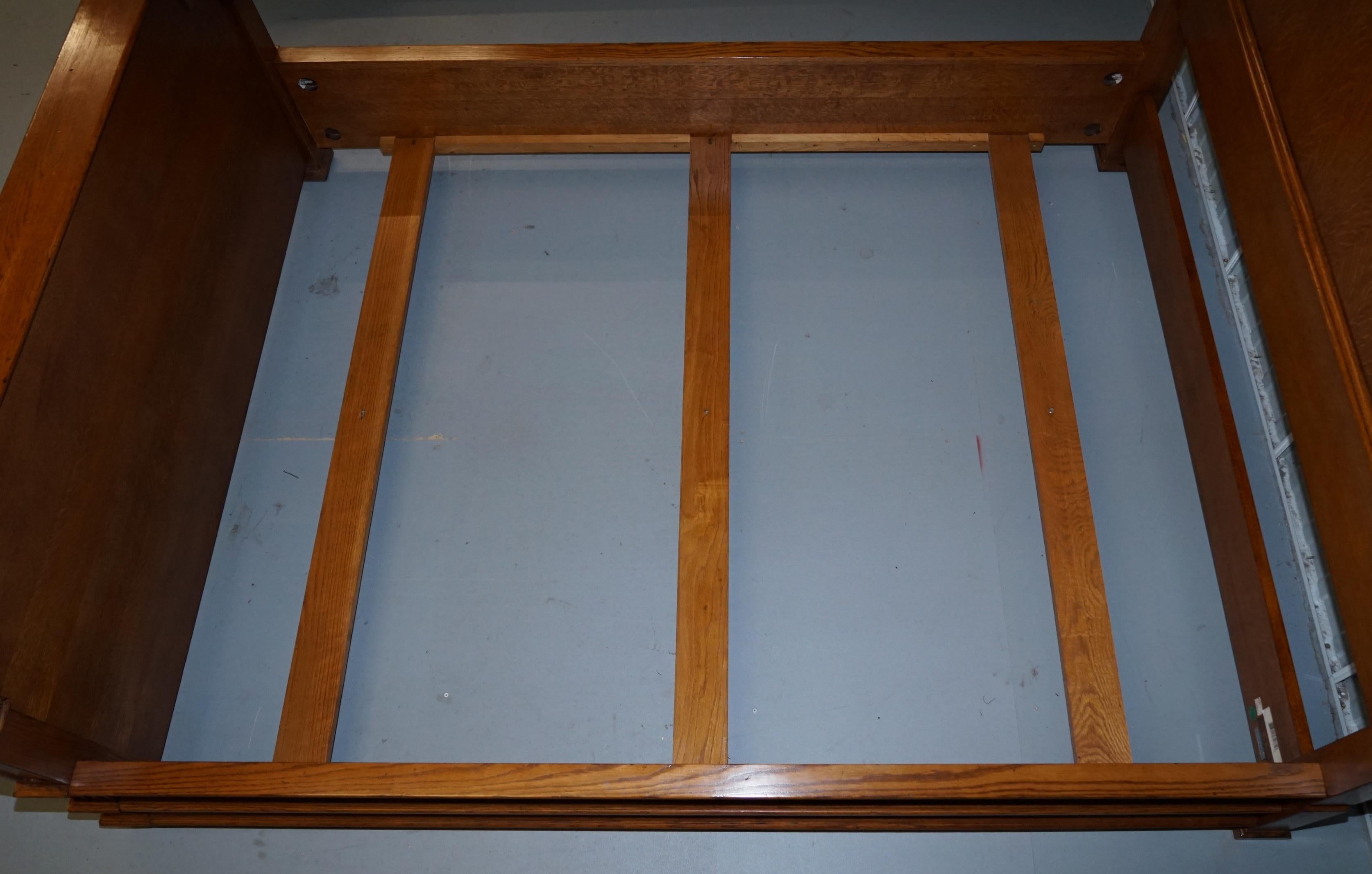 Ralph Lauren Hither Hills Solid Oak Bed Larger King Size Part Suite 4