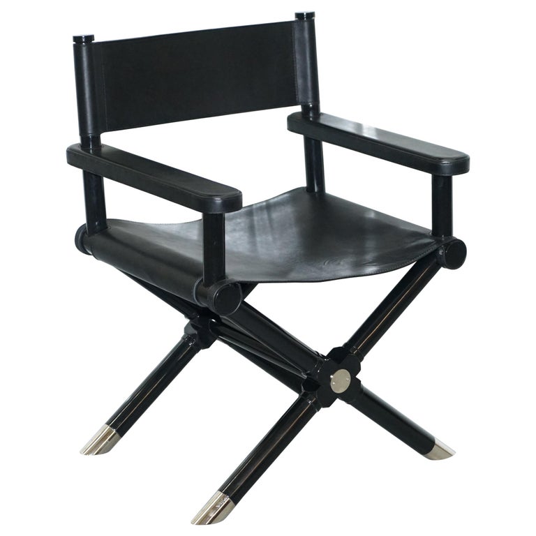 Ralph Lauren Holbrook Director S Armchair Black Leather Office Desk Ralph Lauren Holbrook Director S Armchair Black Leather Office Desk For