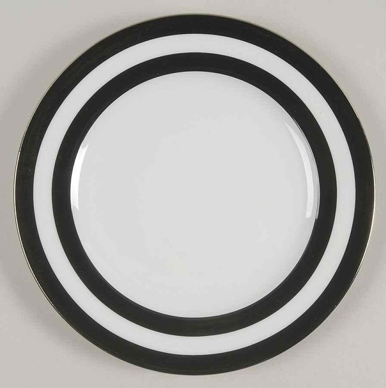Ralph Lauren Home Black Cadet Spectator Dinnerware, Set of 8 Place Settings  at 1stDibs