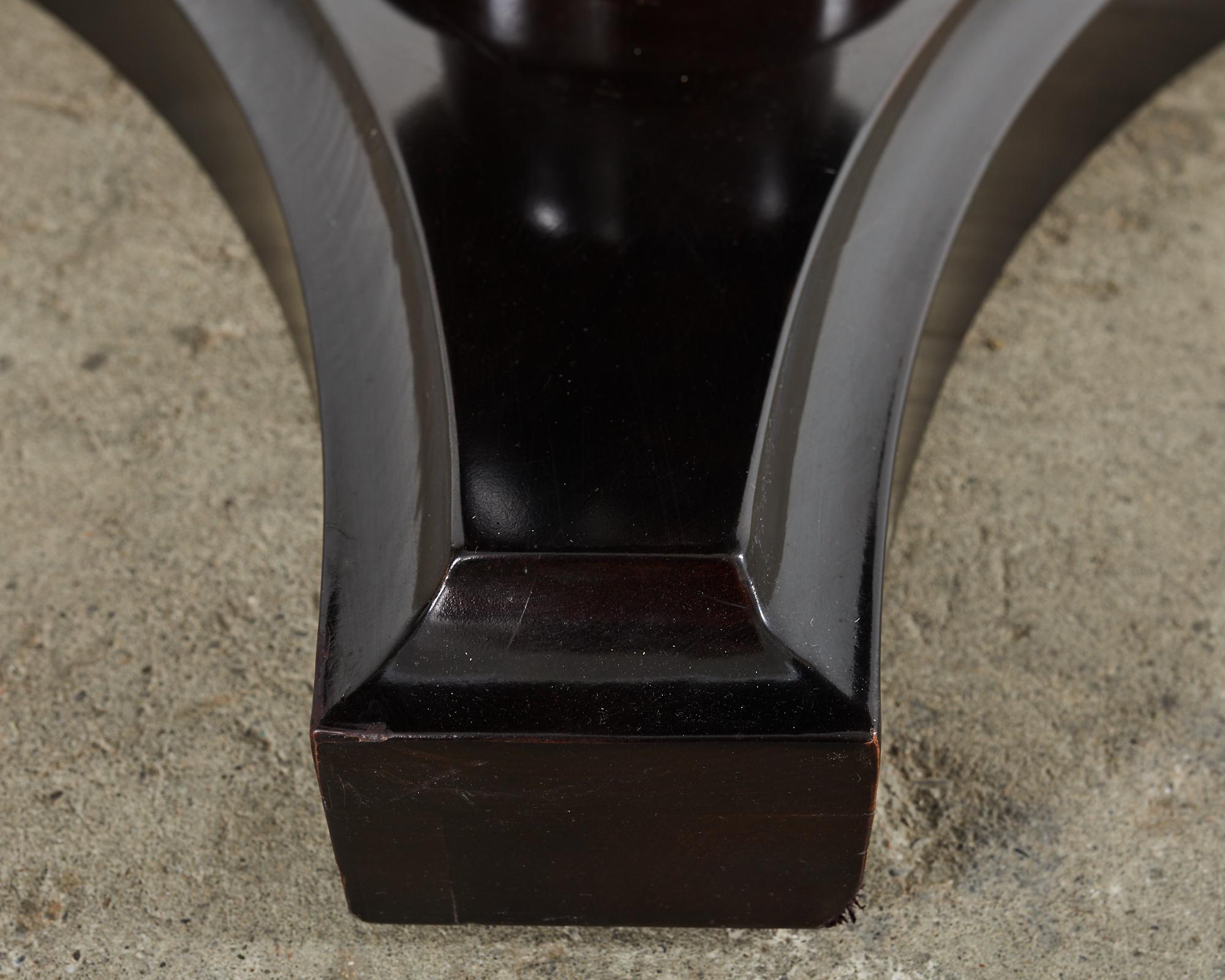 Ralph Lauren Home Clivedon Octagonal Pedestal Center Table For Sale 3