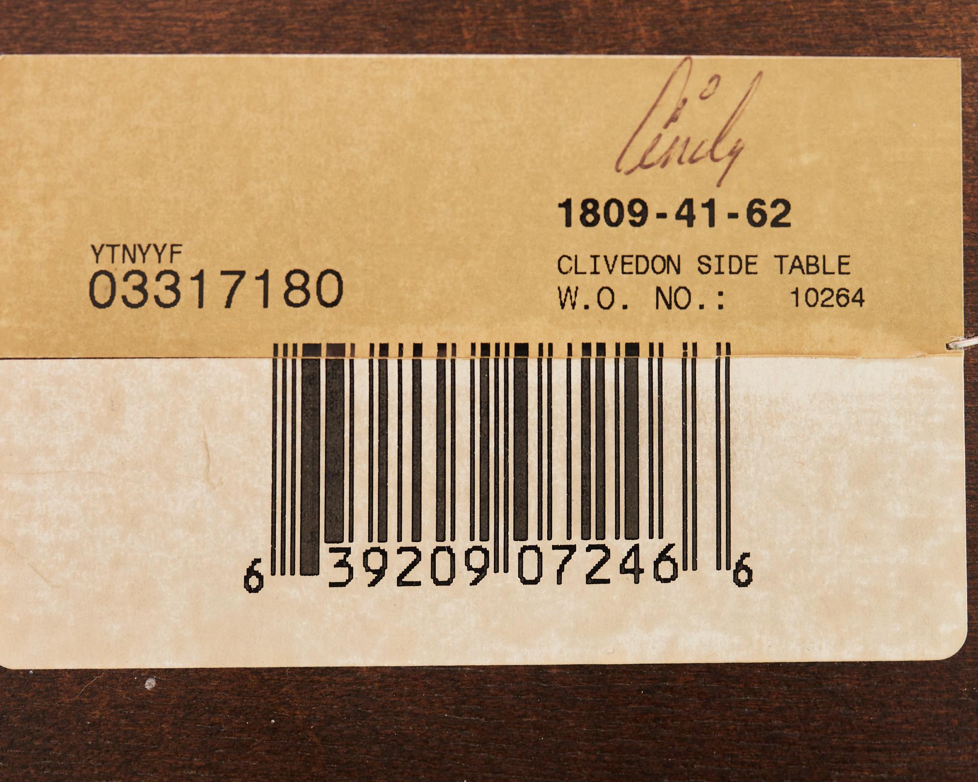 Ralph Lauren Home Clivedon Octagonal Pedestal Center Table For Sale 10