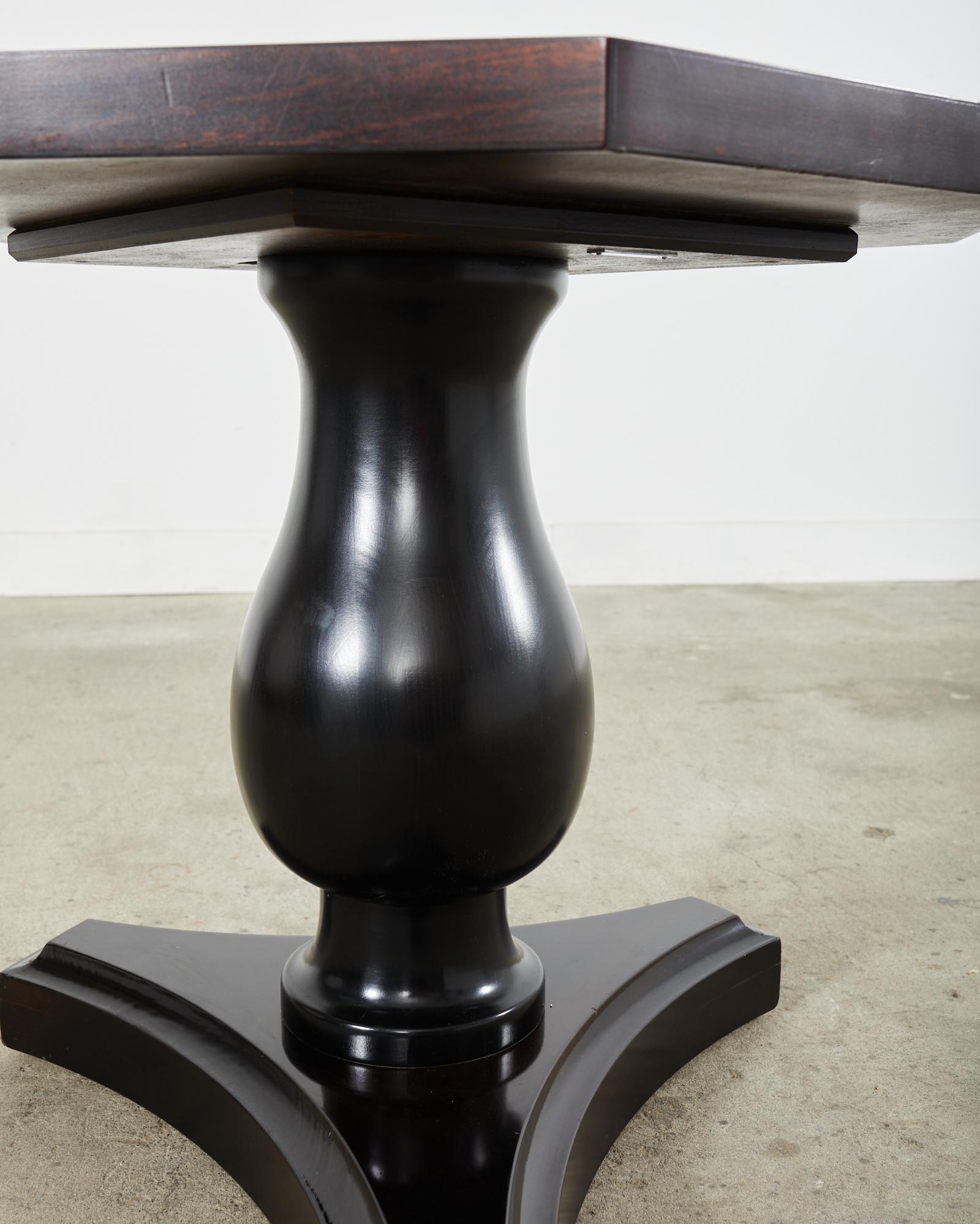 Ralph Lauren Home Clivedon Octagonal Pedestal Center Table For Sale 2