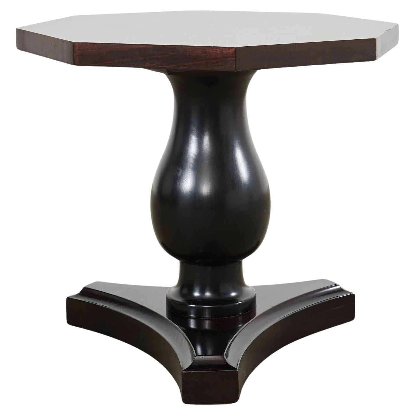 Ralph Lauren Home Clivedon Octagonal Pedestal Center Table For Sale