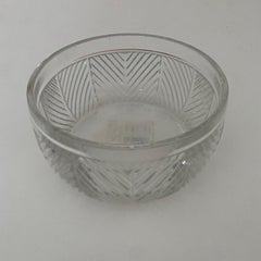 Ralph Lauren Home Crystal Herringbone Bowl