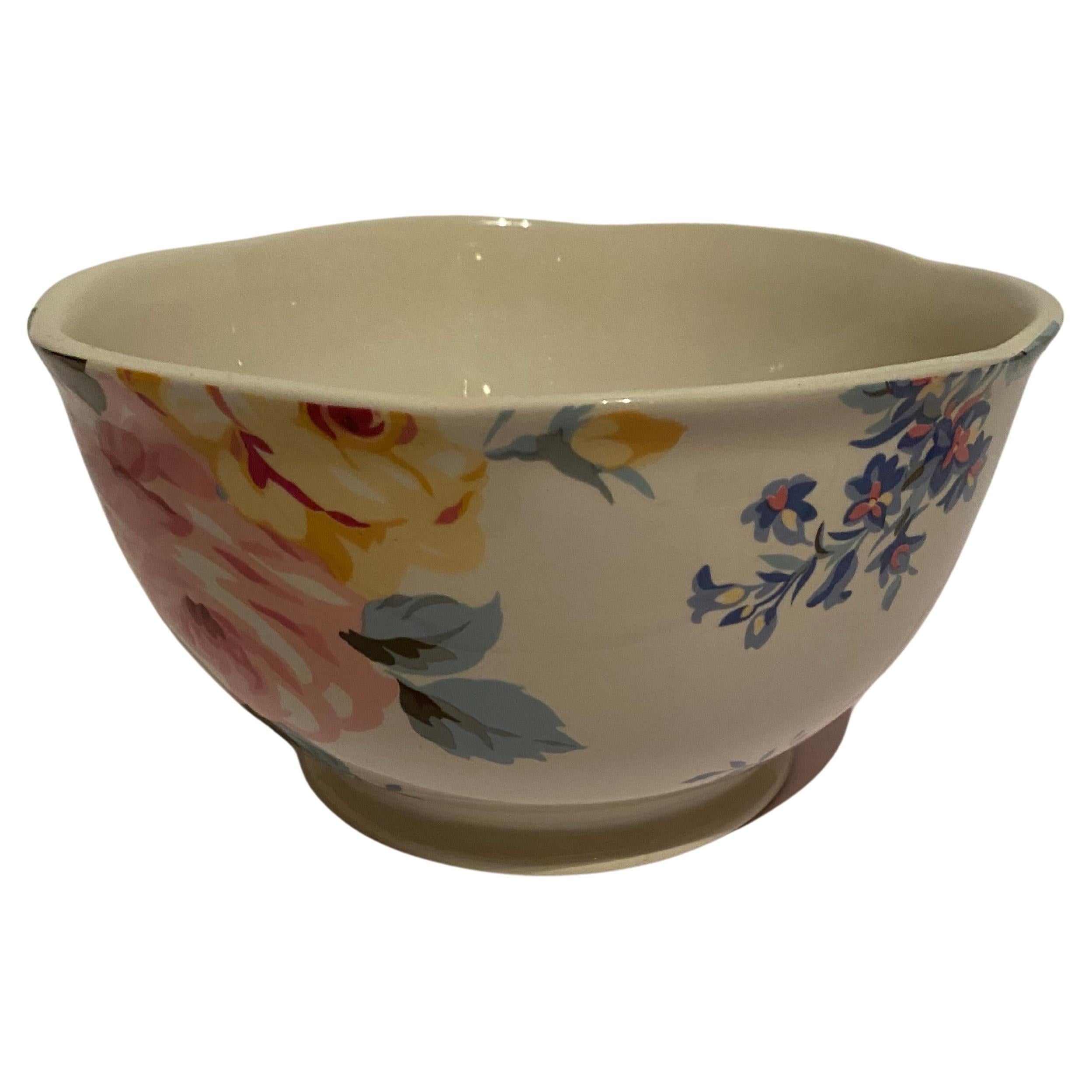 Ralph Lauren Home Kirsty Floral Centerpiece Bowl For Sale at 1stDibs