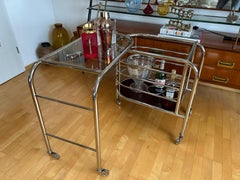 Ralph Lauren Home "Modern Metropolis" Bar Trolley, USA, 1990's