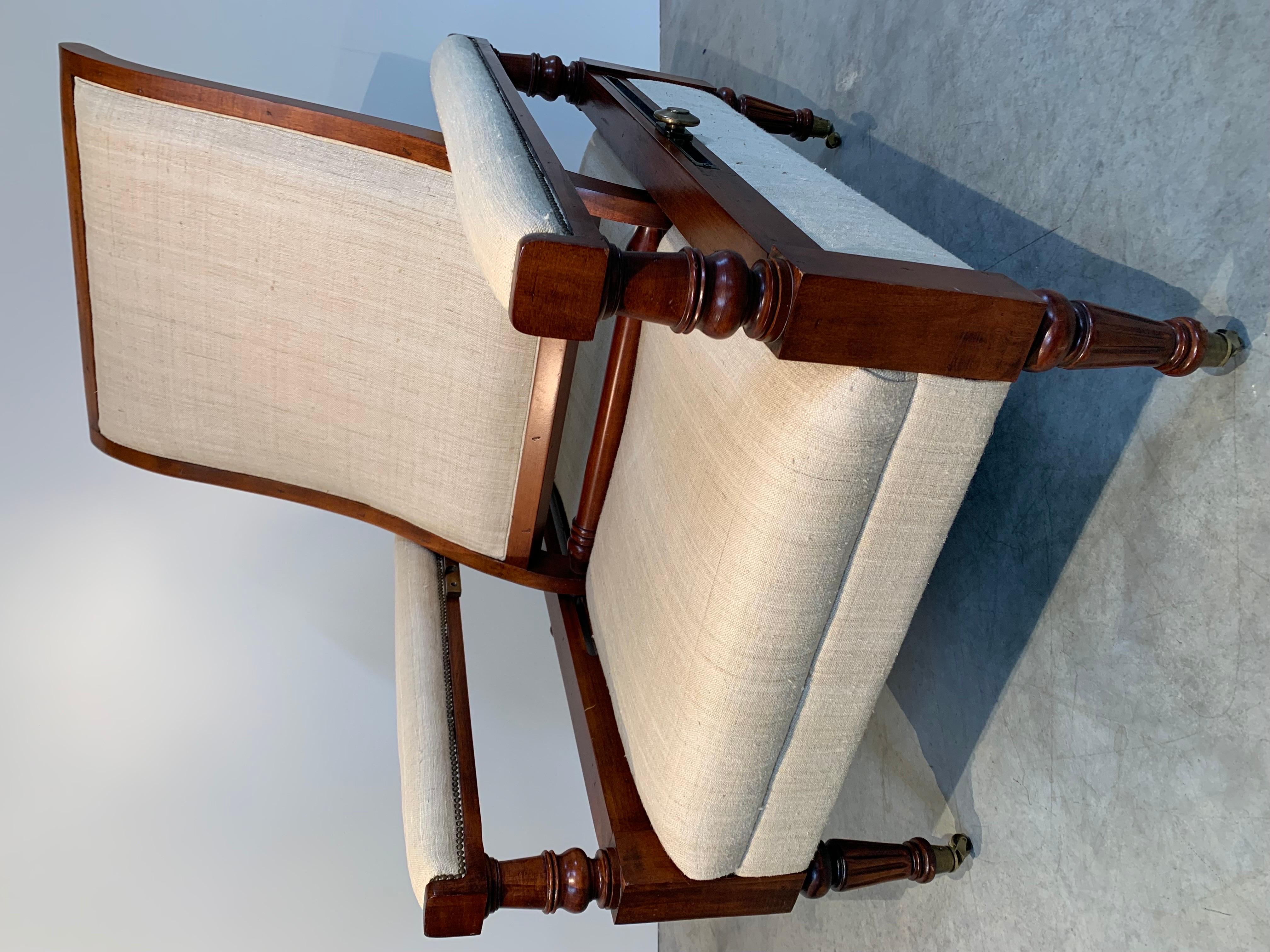 Ralph Lauren Home “Norfolk” Adjustable Louis XVI Style Lounge Chair 1
