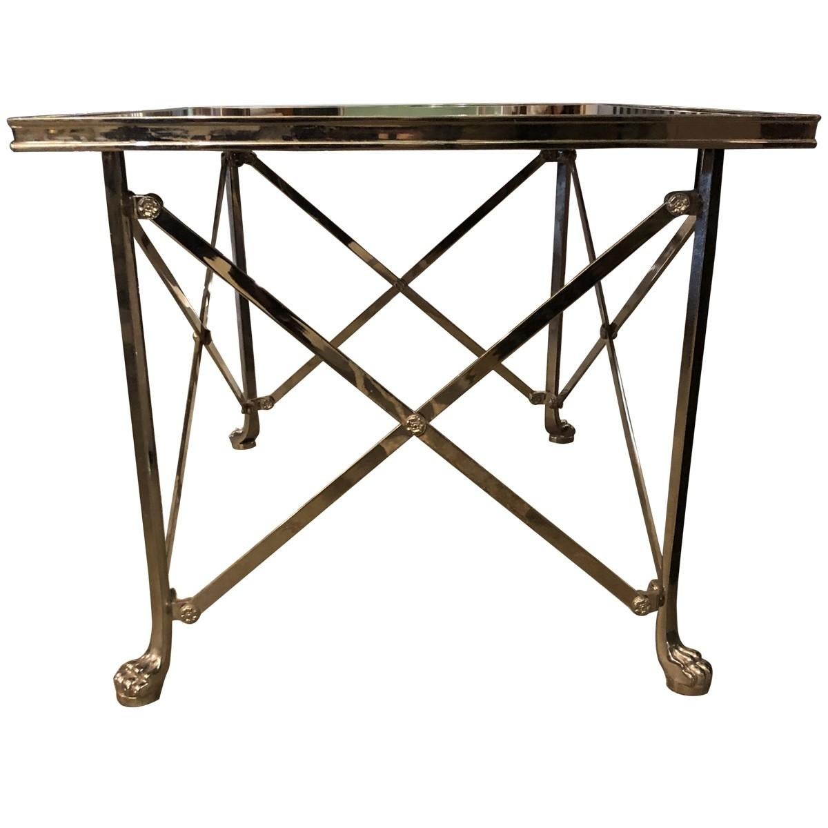 Ralph Lauren’s home furnishings and accessories reflect an enduring American style and the same level of phenomenal craftsmanship synonymous with his clothing. These contemporary Bel Air tables are suitable for use together as a coffee table or as