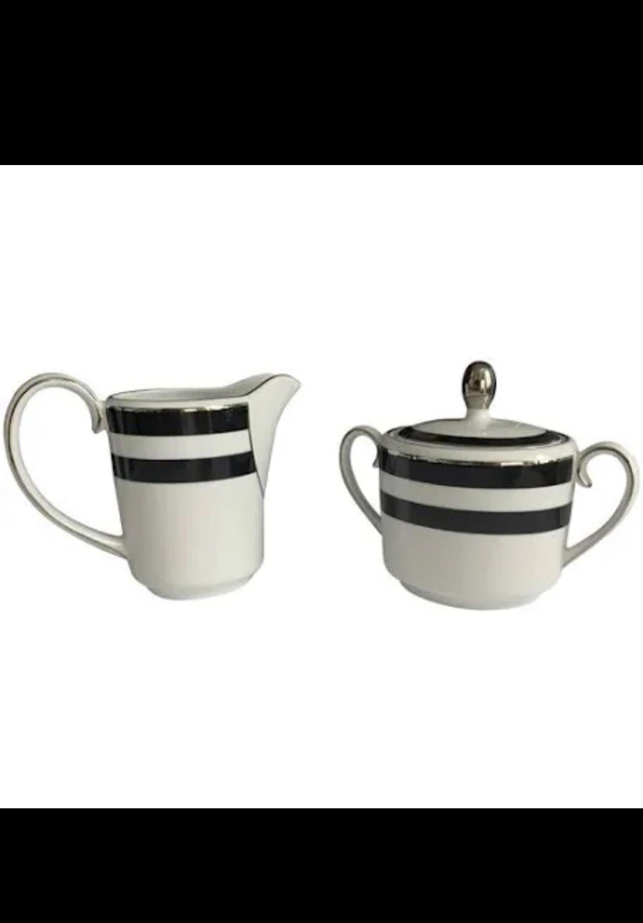 Ralph Lauren Home Juego de 3 Piezas de Servir Spectator Negro Portugués en venta
