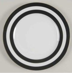 Ralph Lauren Home Spectator Black Dinnerware, Set of 4 Place Settings
