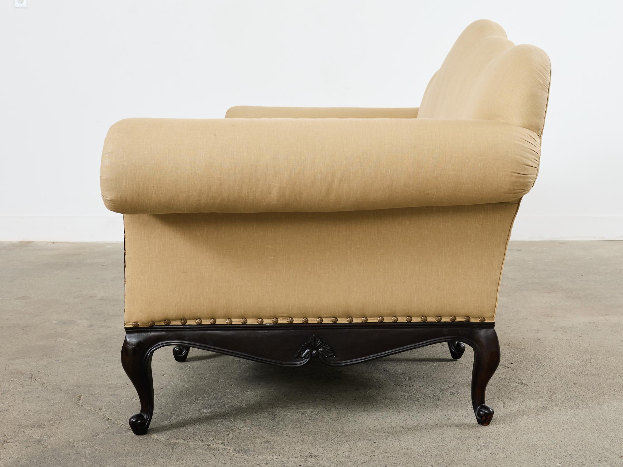 Ralph Lauren Home St. Germain Venetian Sofa  In Good Condition For Sale In Rio Vista, CA