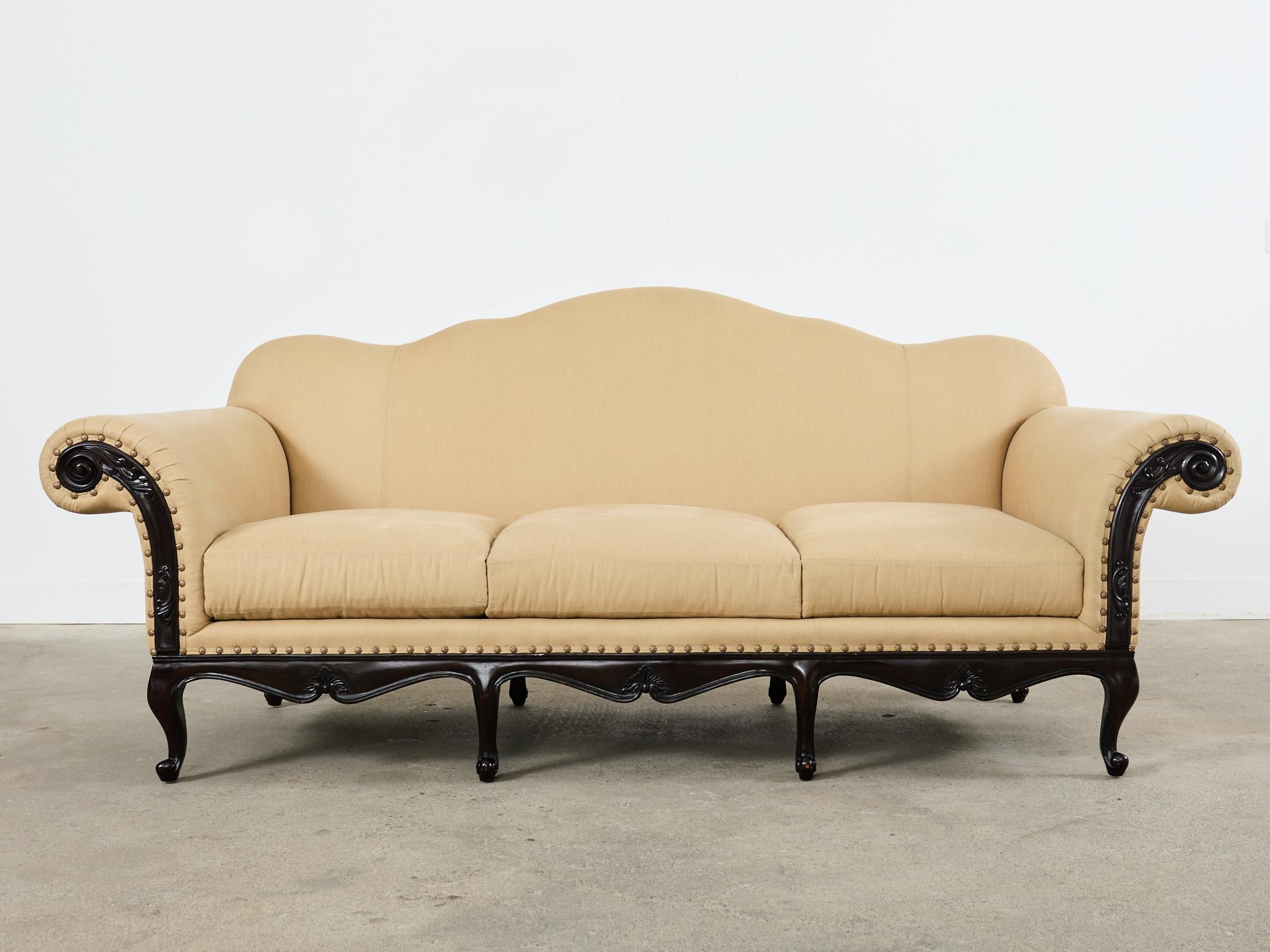 Ralph Lauren Home St. Germain, venezianisches Sofa  (Messing) im Angebot