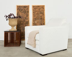 Ralph Lauren Italian Upholstered Raymond Club Chair