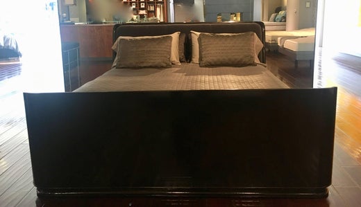 Ralph Lauren King Bed In Macassar Ebony At 1stdibs