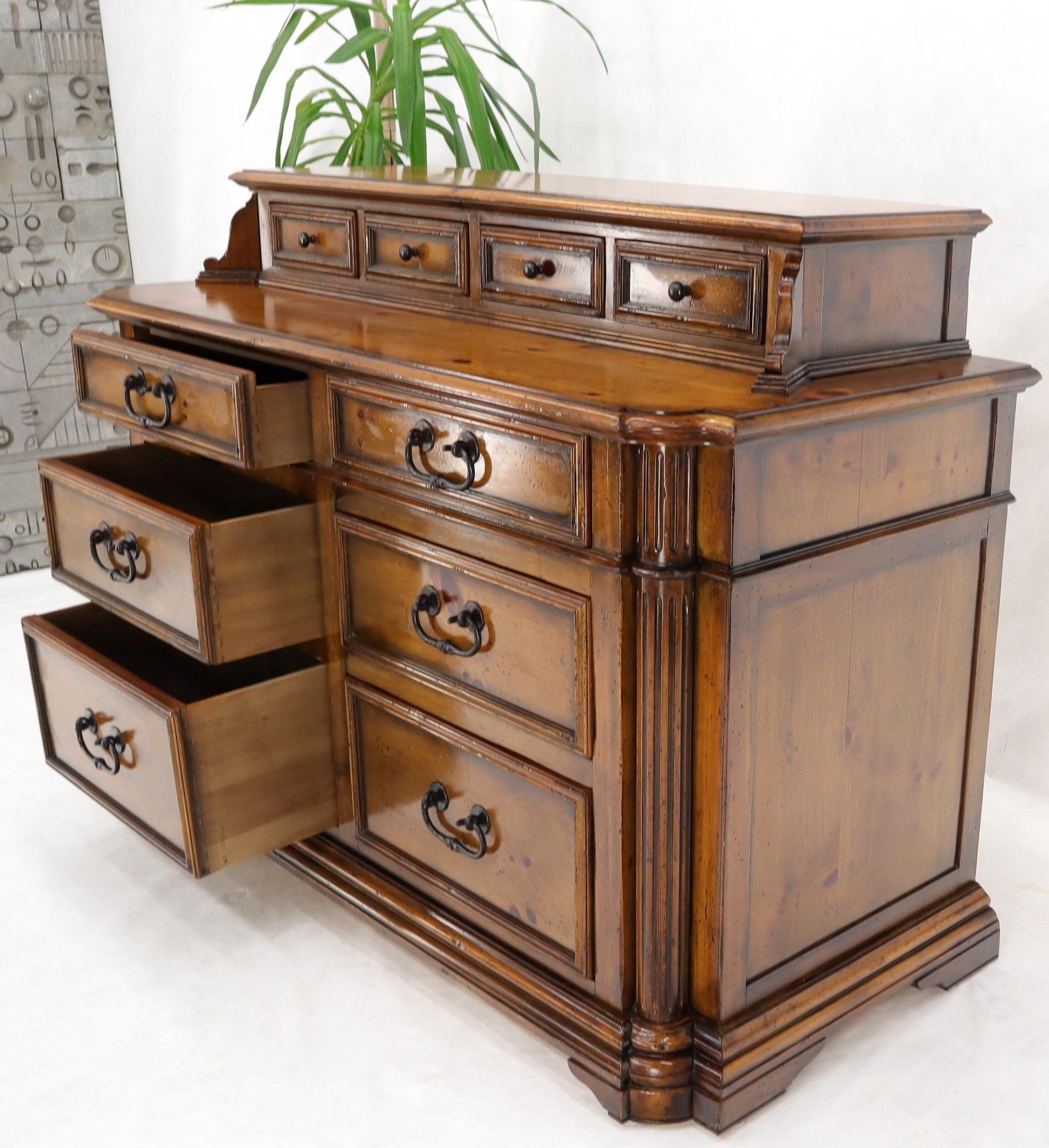 Ralph Lauren Large Colonial Pine Multidraw Server Dresser Cabinet Sideboard 1
