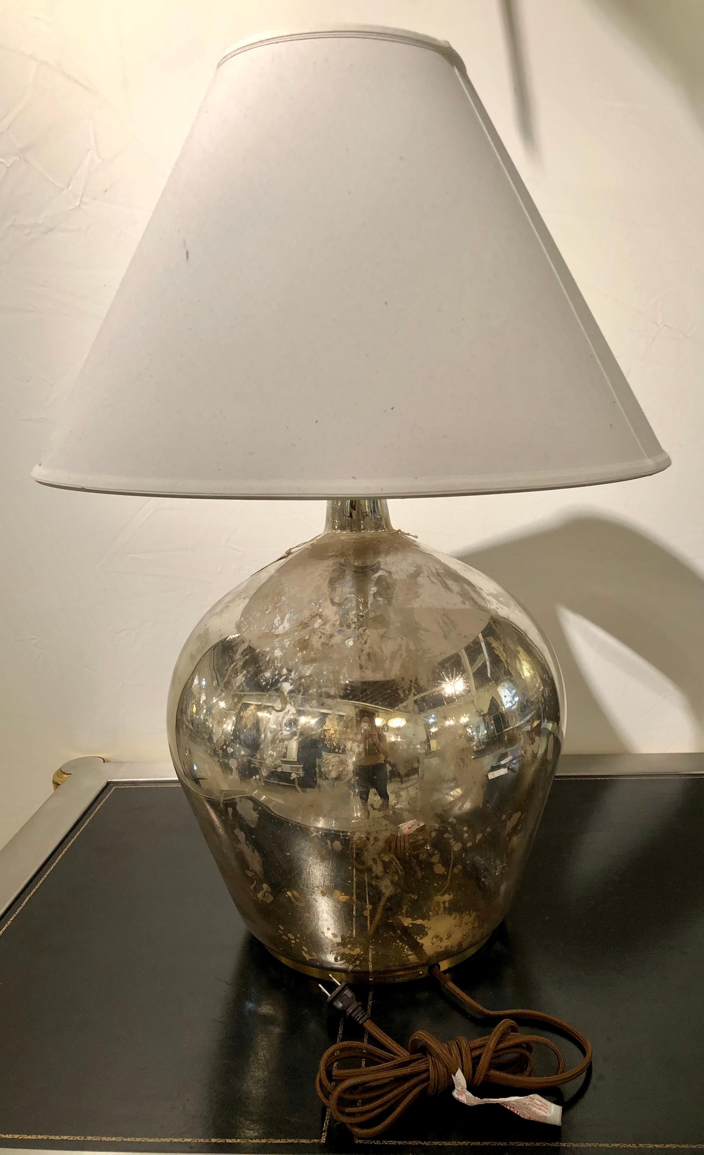 ralph lauren glass table lamp