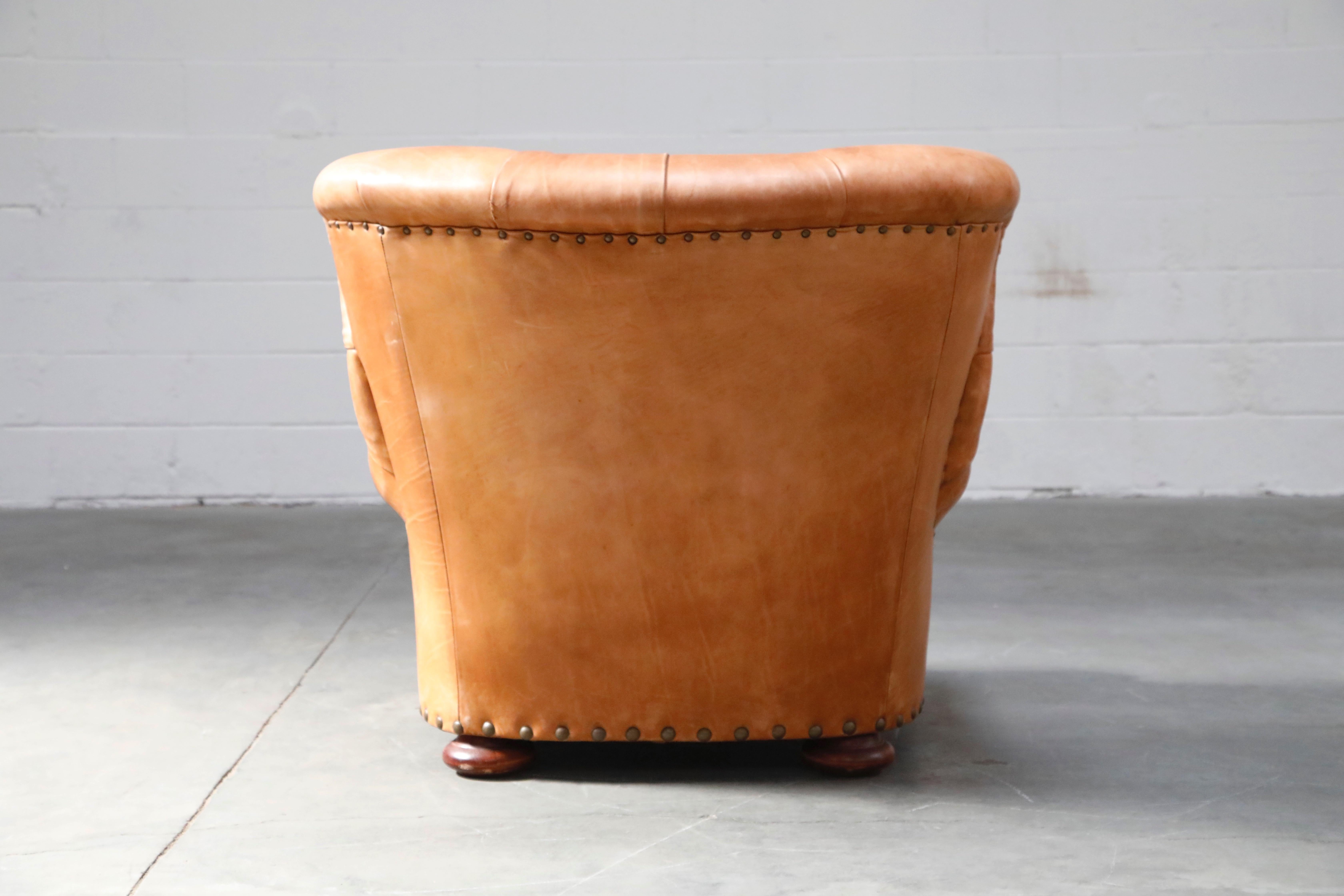 Modern Ralph Lauren Leather and Mahogany 
