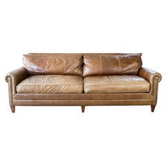 Used Ralph Lauren Leather MacIntyre Sofa