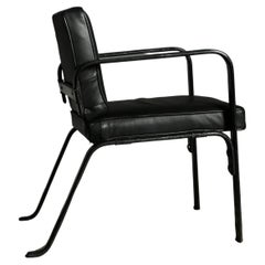 Used Ralph Lauren Leather Wrapped "Cliff House" Desk Chair, 2000s
