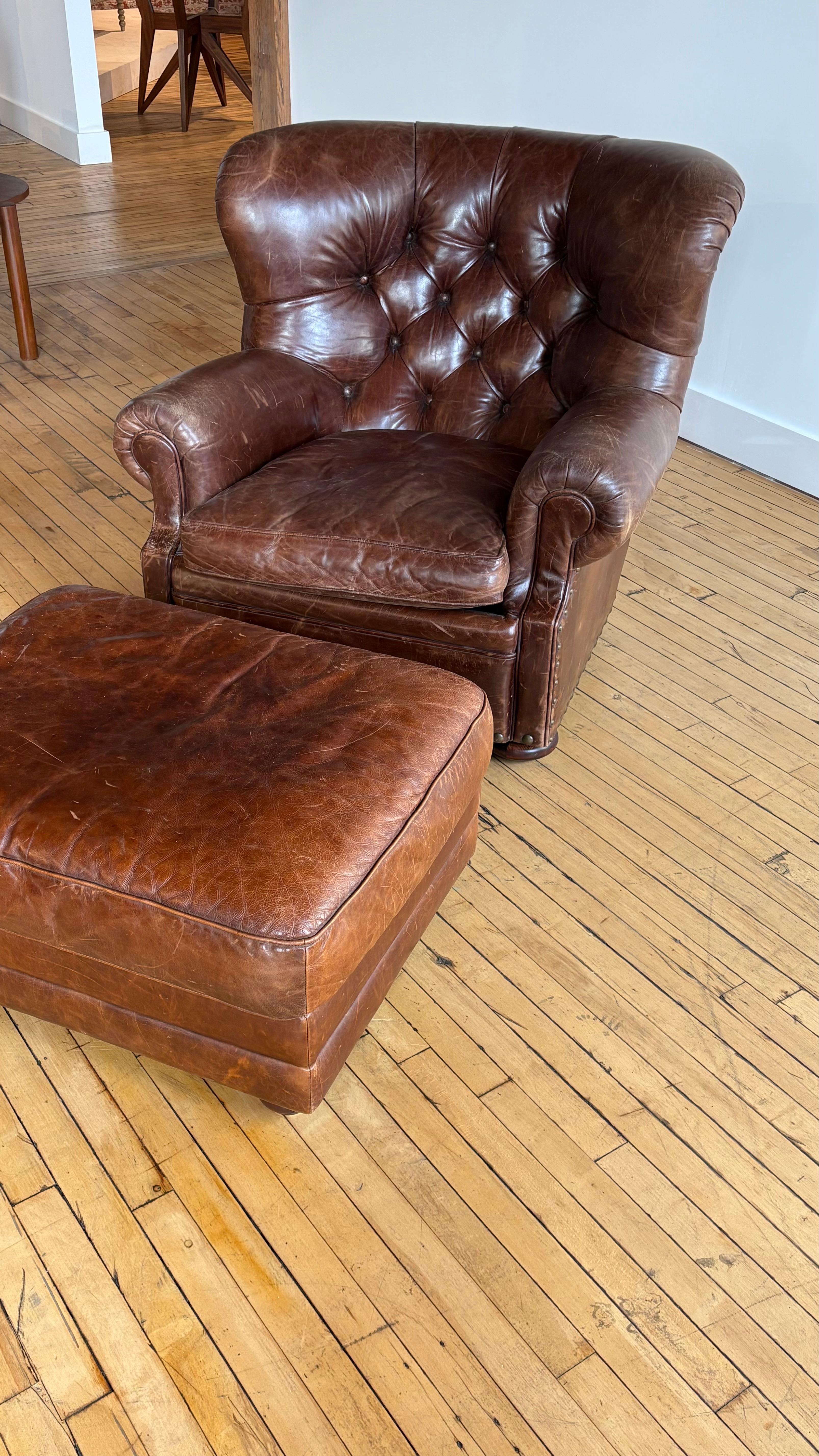 Update: June 12, 2025:

There has been a lot of interest in this chair. Although this chair shows age, it presents really nicely overall. There are no rips or 