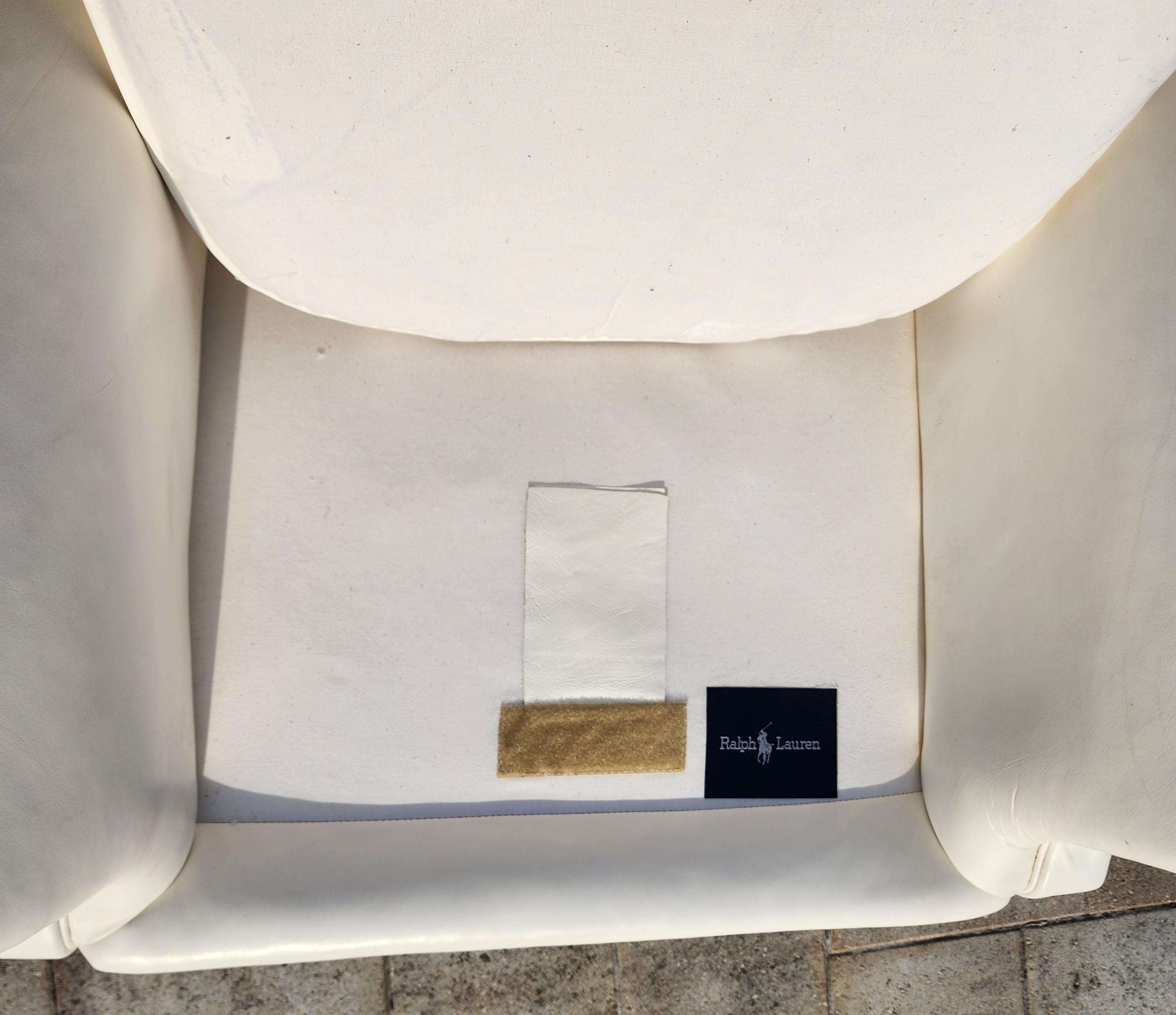Sillón de cuero Ralph Lauren para escritores en venta 6