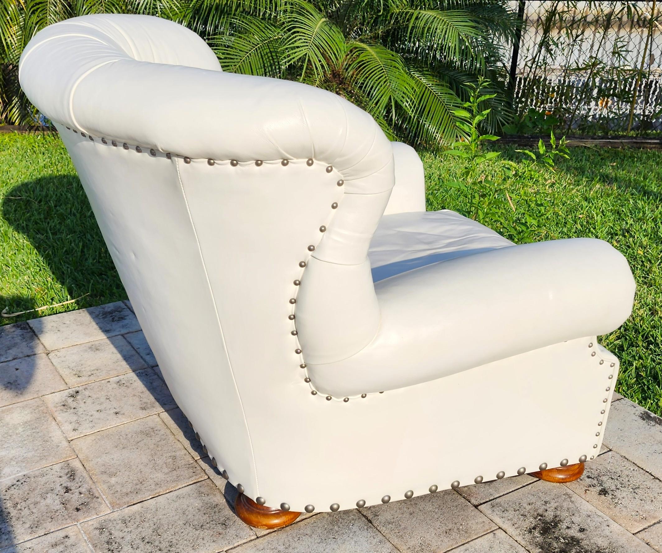 Sillón de cuero Ralph Lauren para escritores Cuero en venta