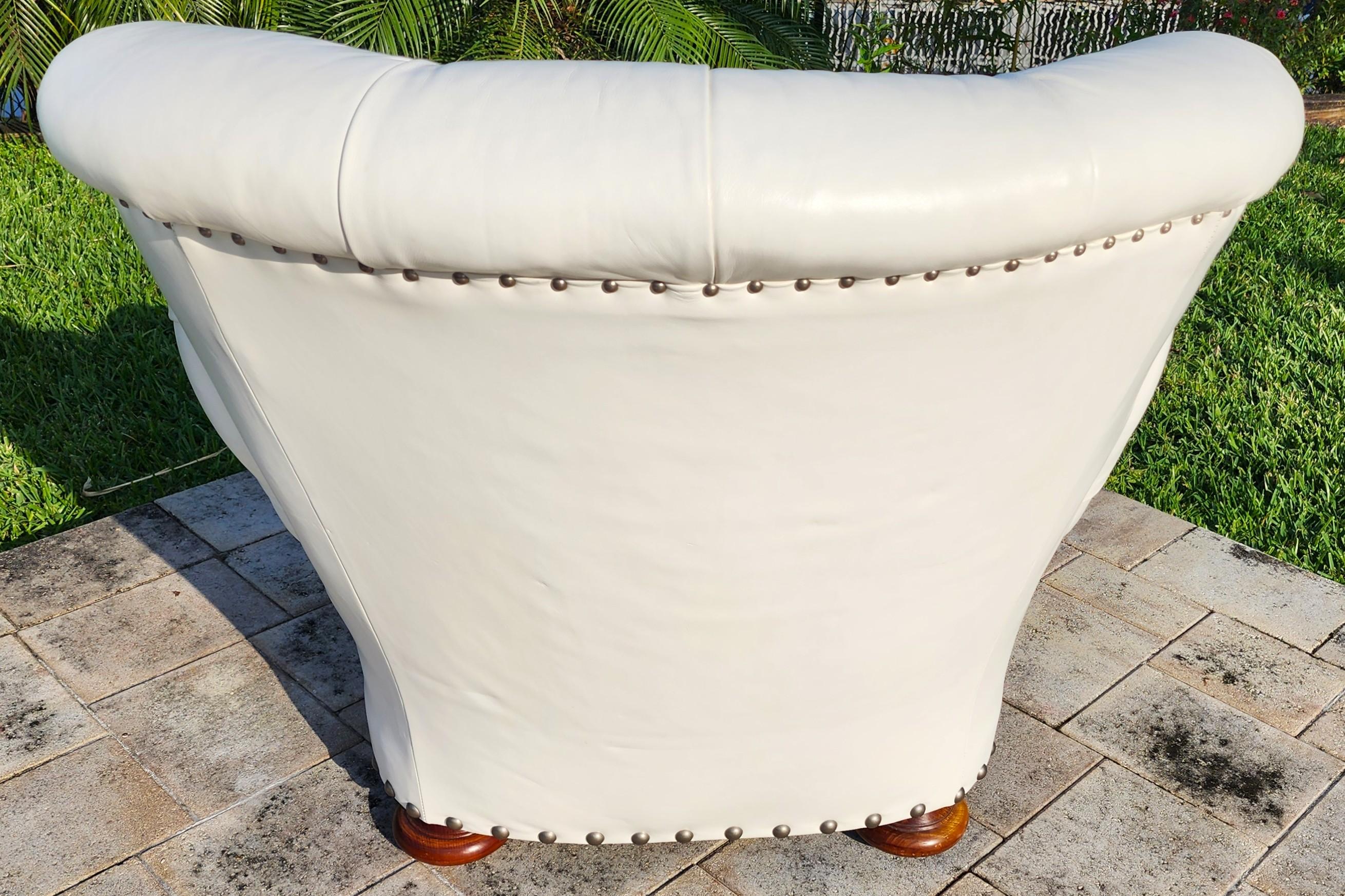 Sillón de cuero Ralph Lauren para escritores en venta 1