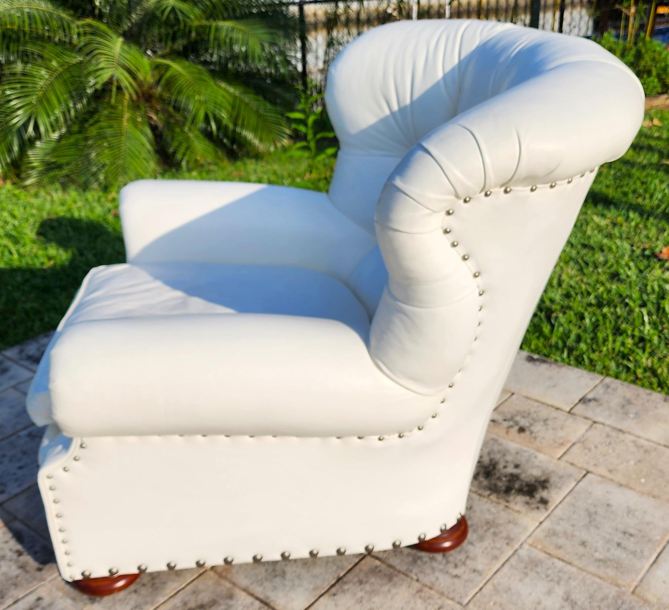 Sillón de cuero Ralph Lauren para escritores en venta 3