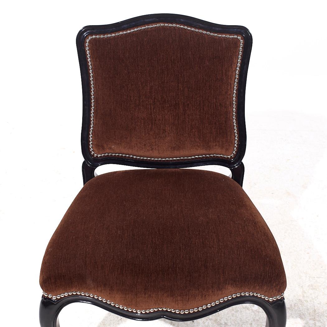 Ralph Lauren Louis XV Occasional Lounge Chairs - Pair For Sale 6