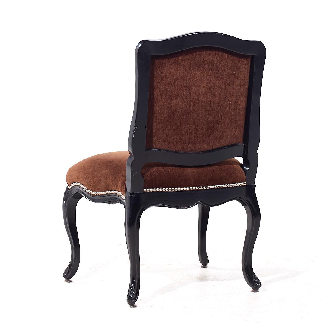 Ralph Lauren Louis XV Occasional Lounge Chairs - Pair For Sale 1