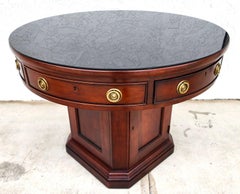 Ralph Lauren Mahogany Library Center Table