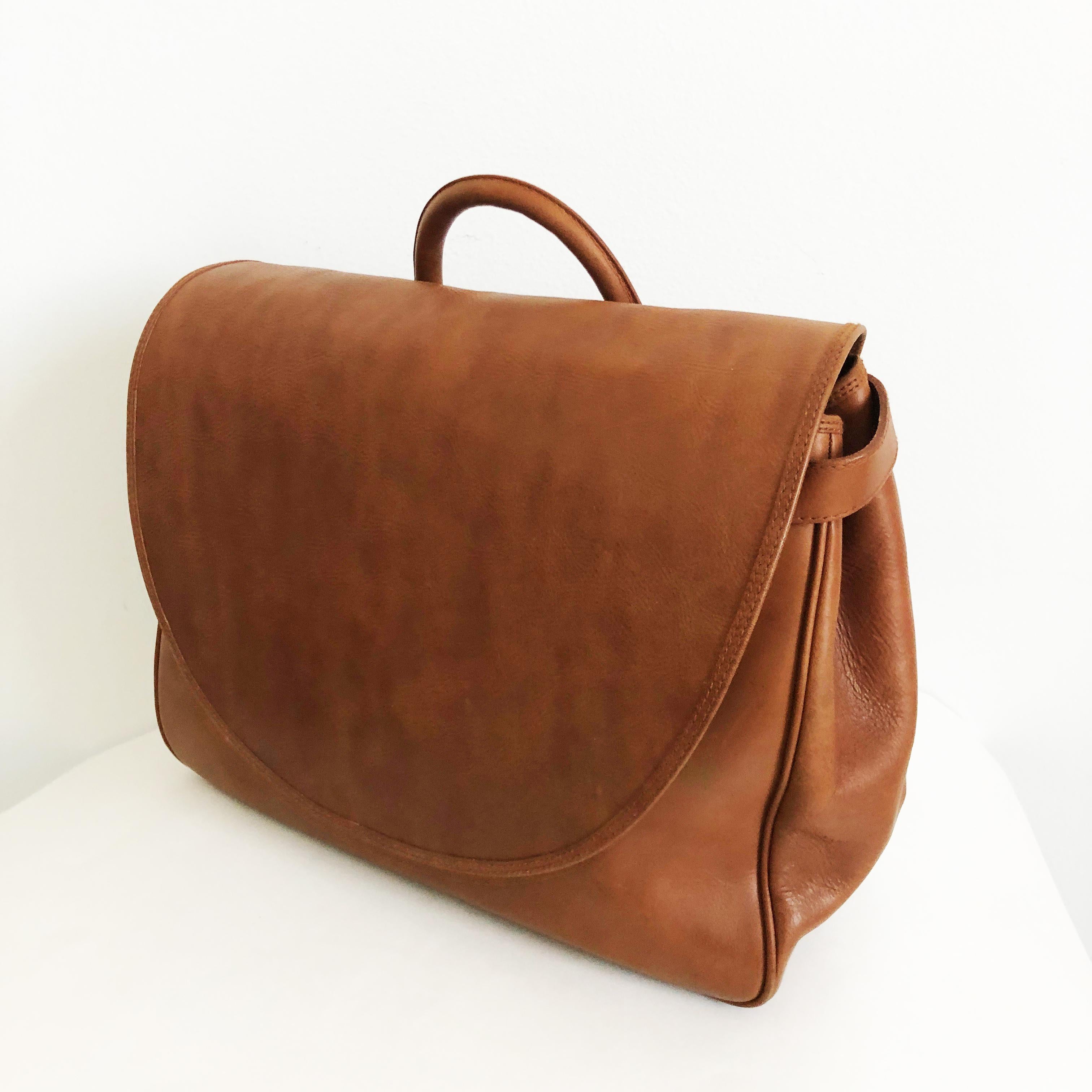double rl rrl leather mail bag