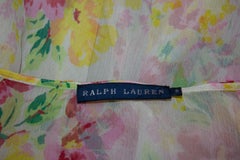Ralph Lauren Mainline Floral Silk Blouse