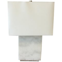 Ralph Lauren Marble Lamp with Shade