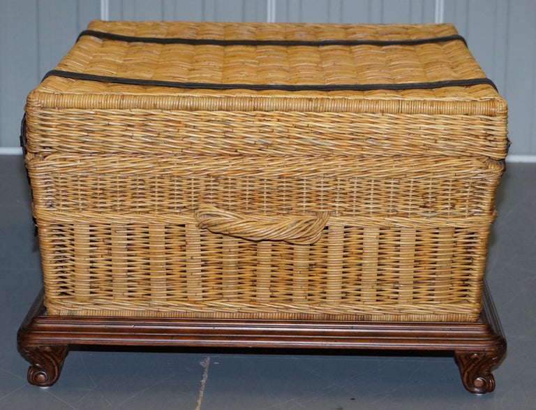 Wicker Storage Trunk Coffee Table / Safavieh Navarro Rattan Gray Coffee Table Trunk-SEA7022B ... : Happimess jacob 30 wicker storage trunk, natural.