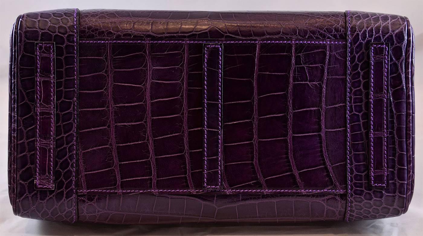 ralph lauren crocodile bag