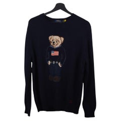 Ralph Lauren Men Bear Knit Sweater Size L
