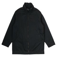 Ralph Lauren Men's Black Polyester Jacket, Size M (Fits L/XL), Italy